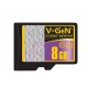 Micro SD V-gen 8 Gb Class 10 (100 Mbps)